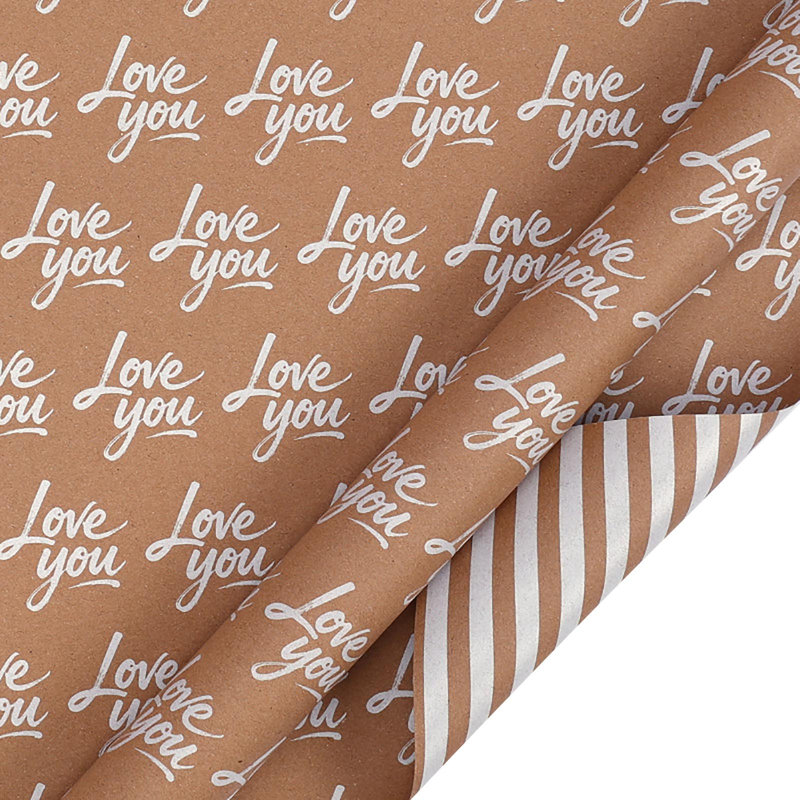 Rouleau de papier cadeau de fête festive, C