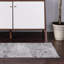 Tapis gris / noir en polypropylène tissé à la machine-182549736