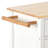 Kitchen Island With 4 Door Cabinet, Two Drawers And Locking Wheels-3732169