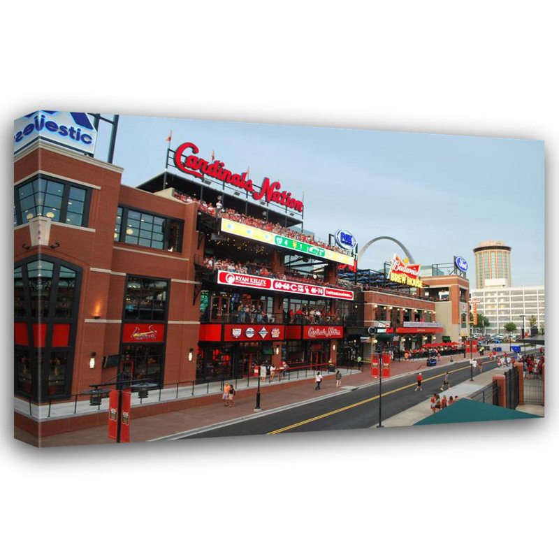 Busch Stadium, H 16 po x l 24 po