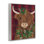 Holiday Cattle on Buffalo Plaid Framed Giclee Art, design by Lisa Perry Whitebutton