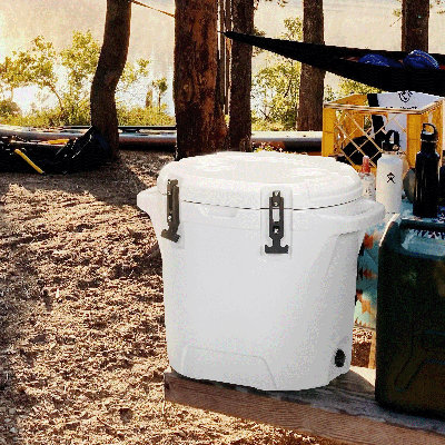 26-Quart Insulated Ice Cooler With Cup Holder – 36 Can Capacity, 5-7 Day Ice Retention