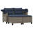 48.4'' Wide Rectangle Patio Sofa with Cushions-97884544