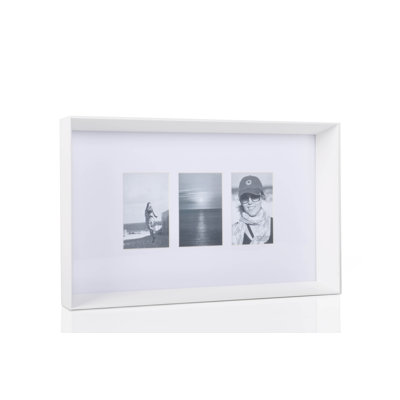 Prado Wood Bevelled Picture Frame with Mat