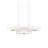 Grand Lotus 6 - Light Wrought Iron Dimmable Geometric Chandelier-63992214