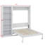Full Size Murphy Bed Wall Bed With Shelves-307829557