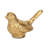 Verdor Golden Swallow Bird Cast Iron Decor