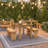 Dejon Rectangular Solid Pine Farmhouse Dining Table-87785163-87784568