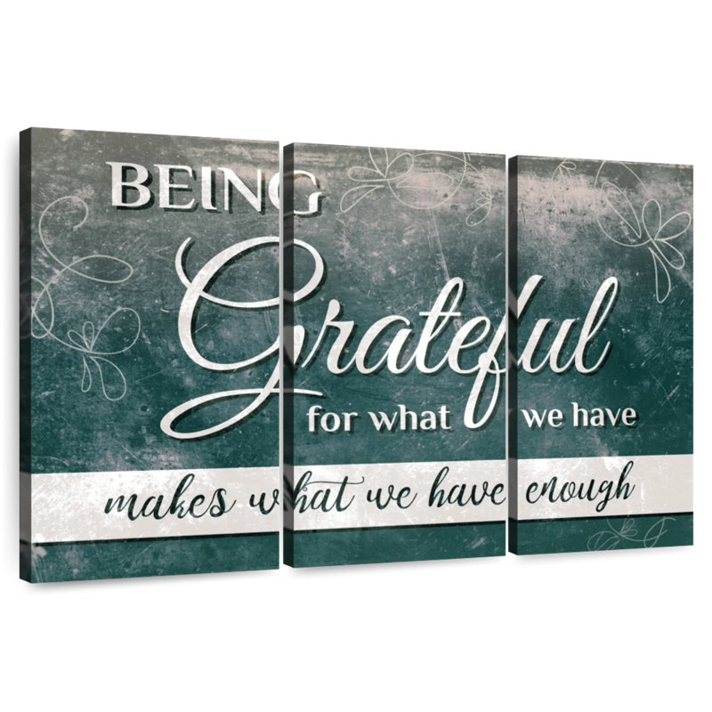 Citation Tergel Being Grateful, H 32 po x l 50 po