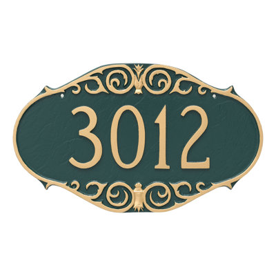 Victorian Oval Wall Plaque