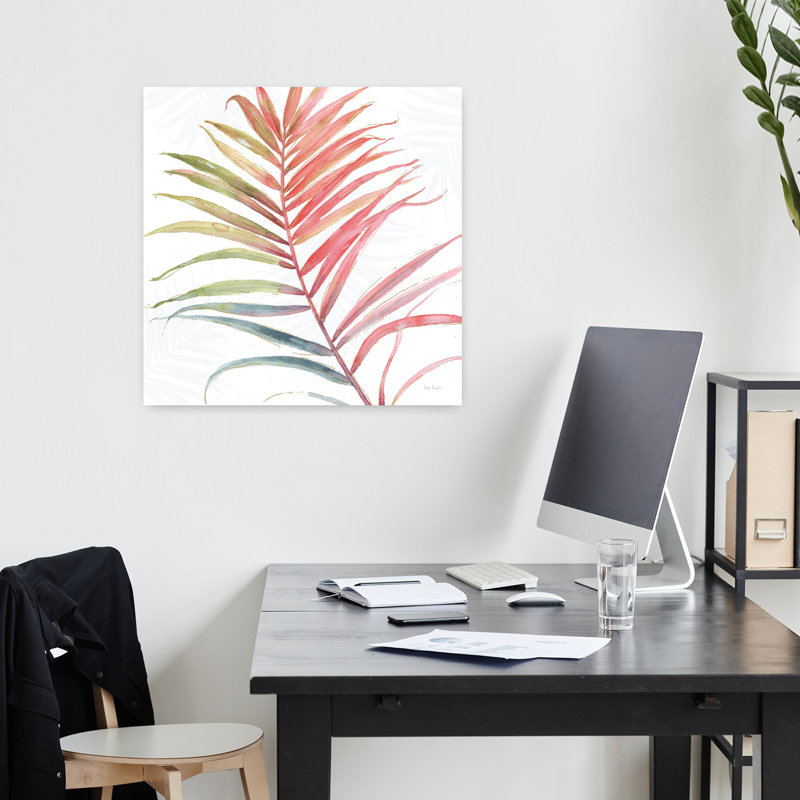 Art tropical tropical, rosé tropical, VI, H 18 po x l 18 po