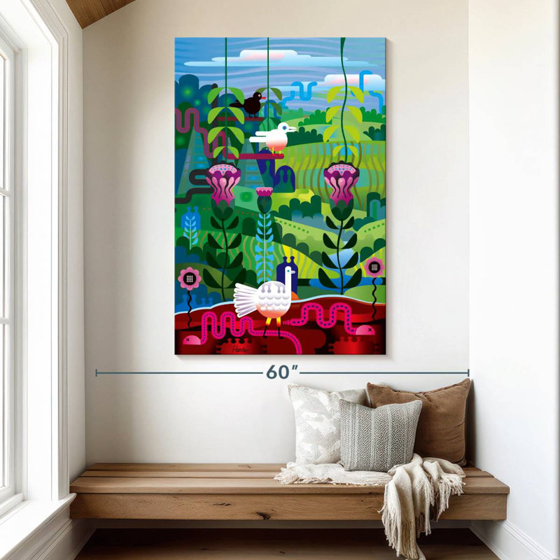 Harnek New Spring, 51" H x 34" W