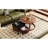 Vintage Round Nesting Coffee Table Fluted With Drawer