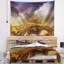 Tapisserie tour et magnifique ciel-28501204