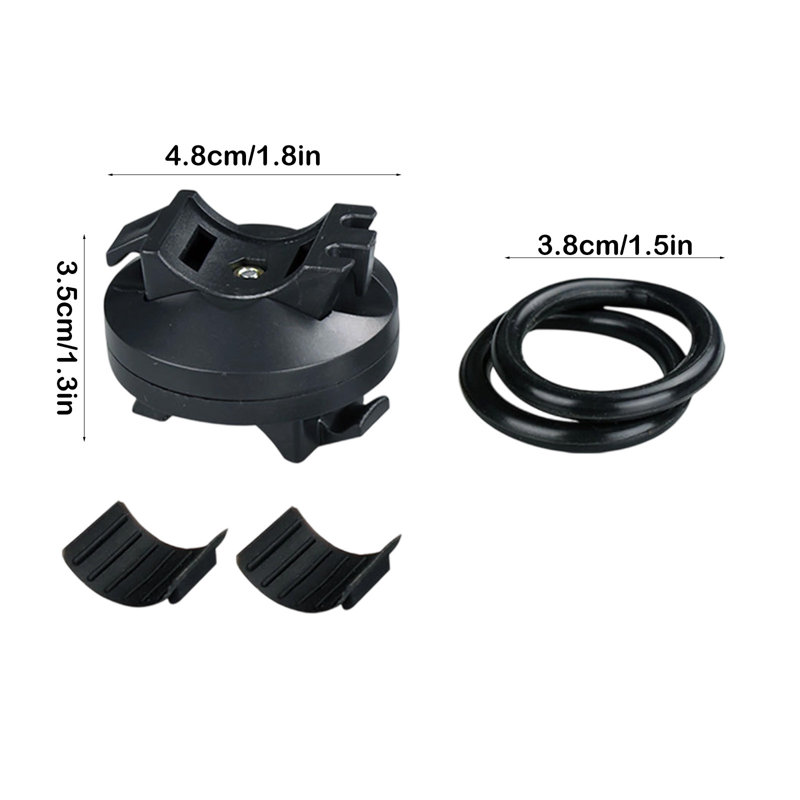 Support de fixation pour petit ventilateur de support de lampe de lampe à pince pour lampe de vélo