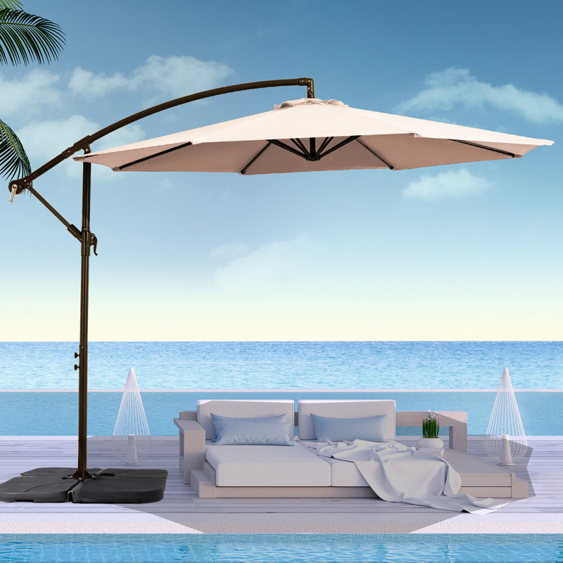 12 ft round patio umbrella Sunbrella Cantilever with Base Outdoor Aluminum Offset Watch Before You Purchase Recommended Uses For Product Category_Bike Choose helmet and size <br> (Helmet not included):Retrospec Remi – Large – Cover Only