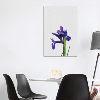 Iris - Wrapped Canvas Print