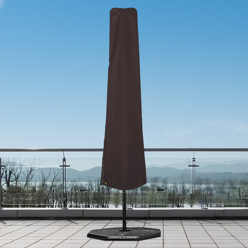 Outdoor Umbrella Cover, Coffee