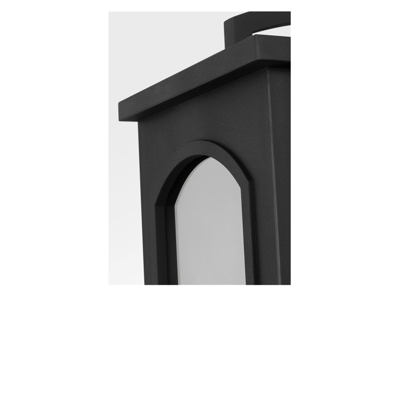 Lanterne murale Modesto, 24.13" H x 12.5" W x 9.37" D, 2