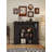 French retro-style decorative fireplace storage cabinet-75515413-75515412