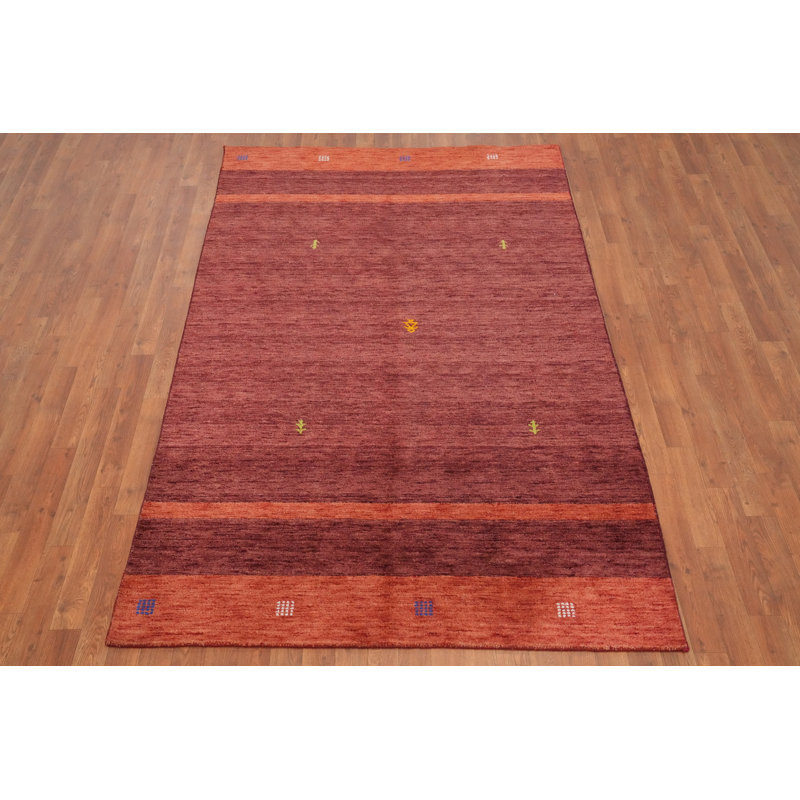 Tapis tribal de style oriental Gabbeh 5 x 8