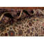 Tapis traditionnel floral à teinture végétale 13 x 20
