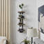 Monya 4-Tier Ladder Bracket Floating Wall Shelves-1116647424