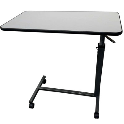Bureau à hauteur réglable avec roulettes
