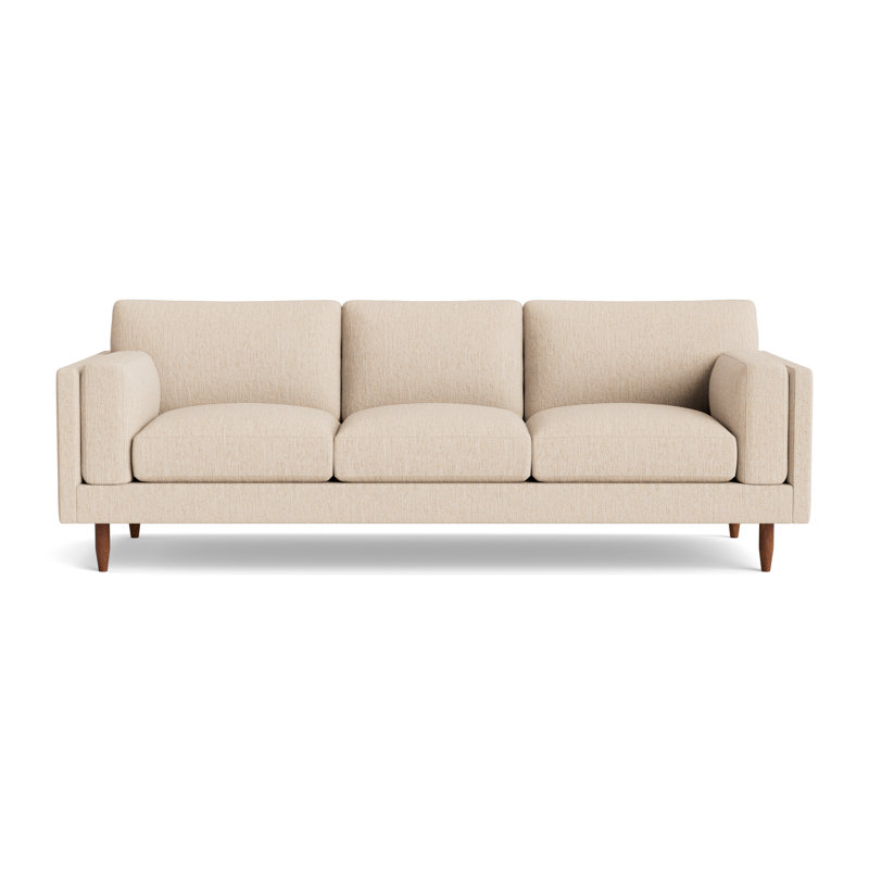 Skinny Fat Sofa (95"), Performance Weave - Tan