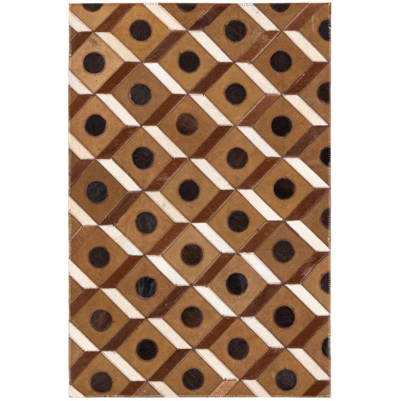 Tapis brun clair Isidore