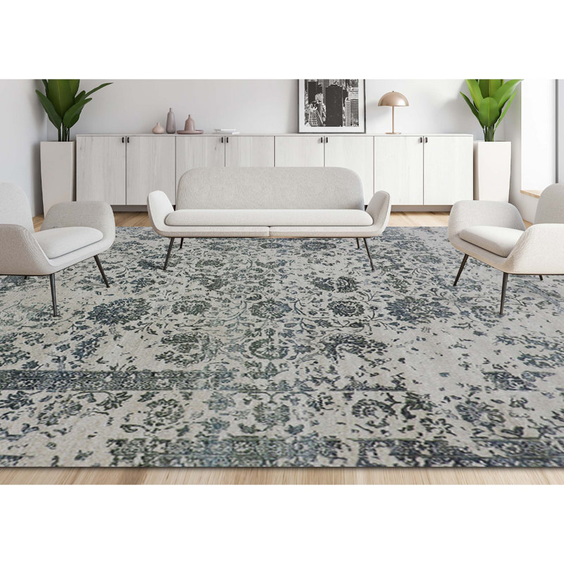 Oriental Area Rug, Rectangle 9' x 12'