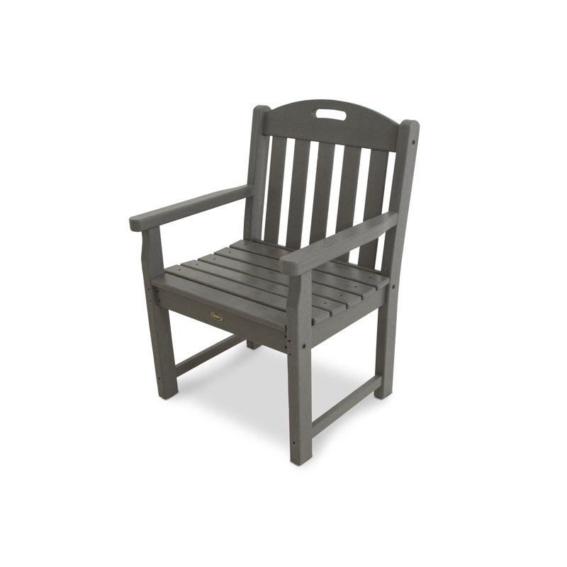 Fauteuil de jardin POLYWOOD Yacht Club, Gris