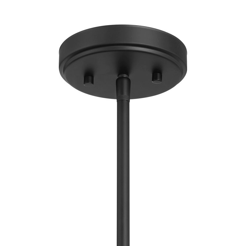 Hillbourne 3-Light Pendant in Matte Black, Black, Matte Black