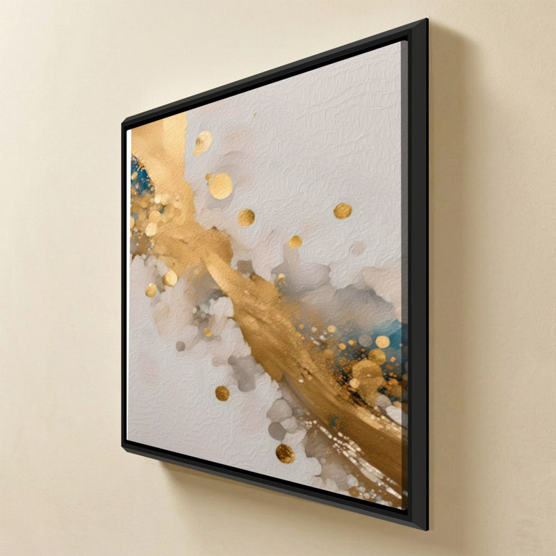 «Revelation 3,20 The Open Door (Square)» par Mark Lawrence, reproduction, H 31,5 po x l 31,5 po x P 2 po, Cadre flottant