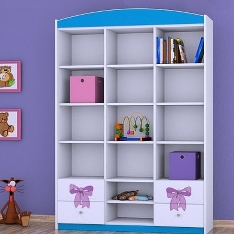 Gabrielle 183cm H X 132cm W Kids Cube, Blue
