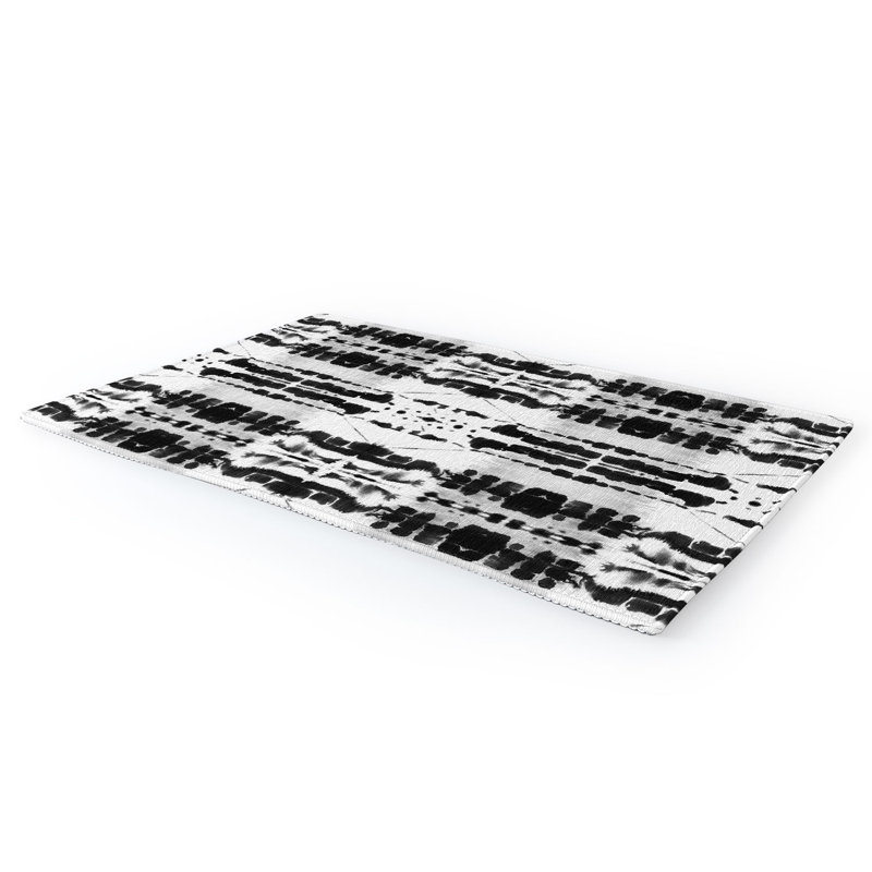 Abstract Indoor Rug, Rectangle 4' x 6'