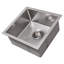 DuraSnow® ZLINE 15" Boreal Undermount Single Bowl Fingerprint Resistant Stainless Steel Bar Kitchen Sink