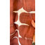 Paire de rideaux terre cuite brun à pois Shibori-912592572