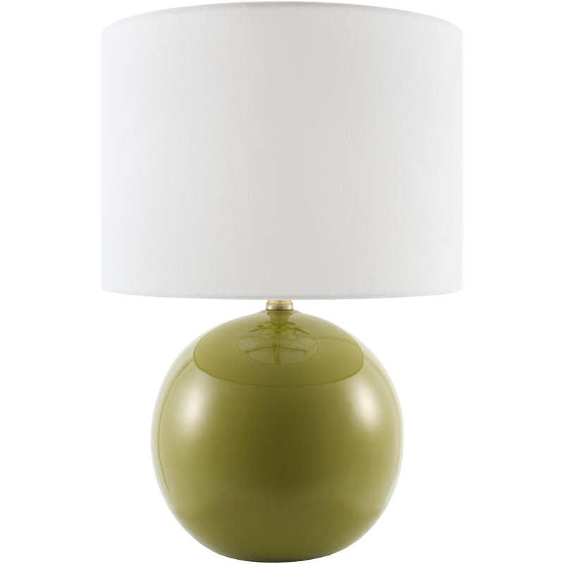 Lampe de table Mandra, Olive