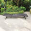 Chaise longue simple Ragena - brun foncé