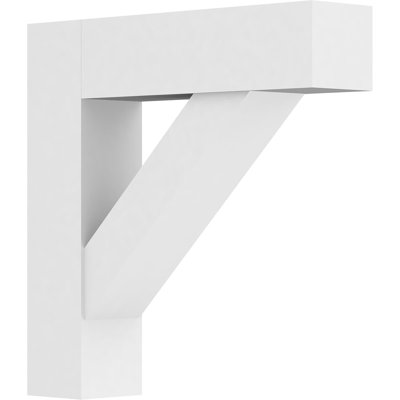 Support en PVC de qualité architecturale standard standard avec extrémités en bloc