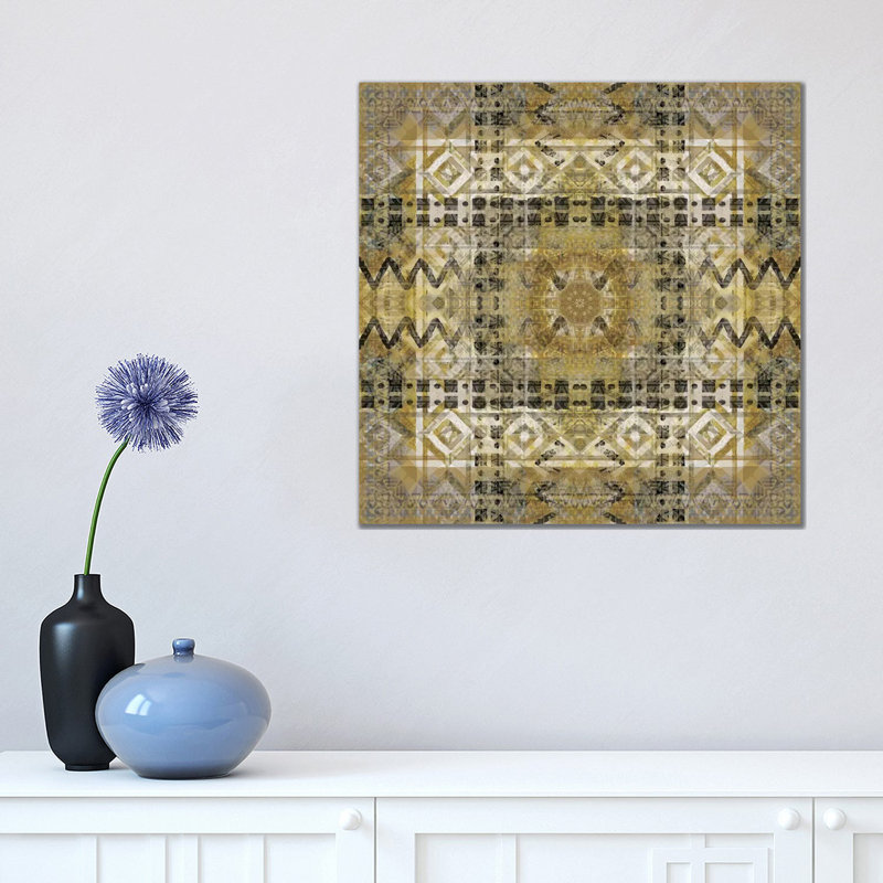 Kaleidoscope Tribal by Nan - Wrapped Canvas Painting, 45.72 cm H x 45.72 cm W