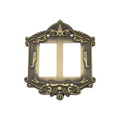 Victorian 2-Gang Rocker Wall Plate