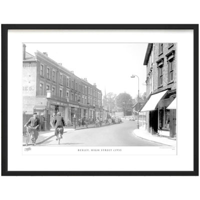 Bexley, High Street C1955 by Francis Frith - Single Picture Frame Print