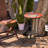 Fenske Patio Side Table with Shelf-689305338