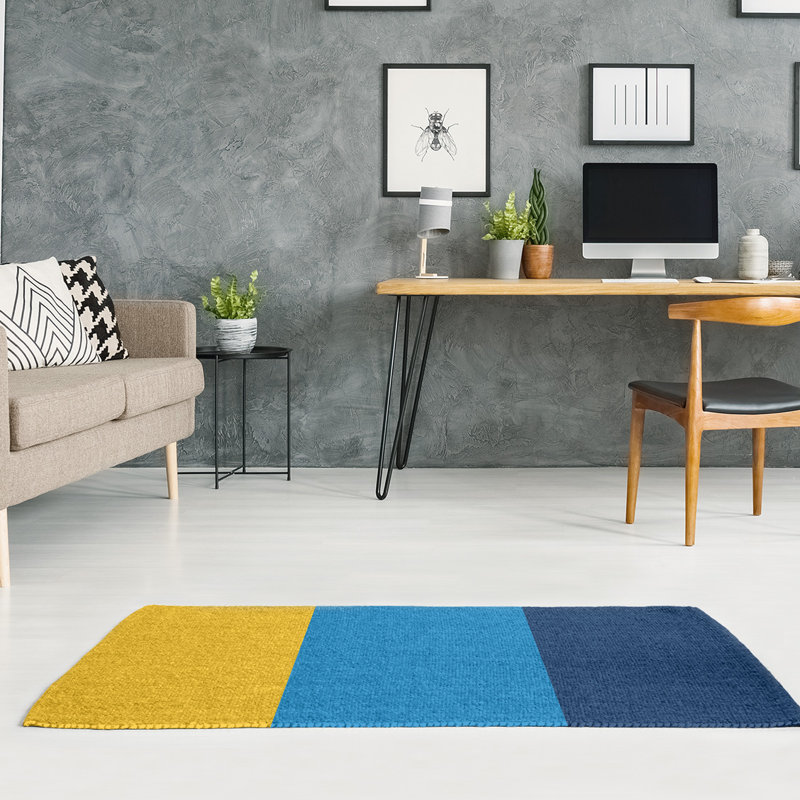 Chenille Indoor Rug, Rectangle 5' x 7'