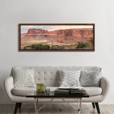 Dusty Desert V by Lori Deiter - Panoramic Gallery-Wrapped Canvas Giclée on Canvas