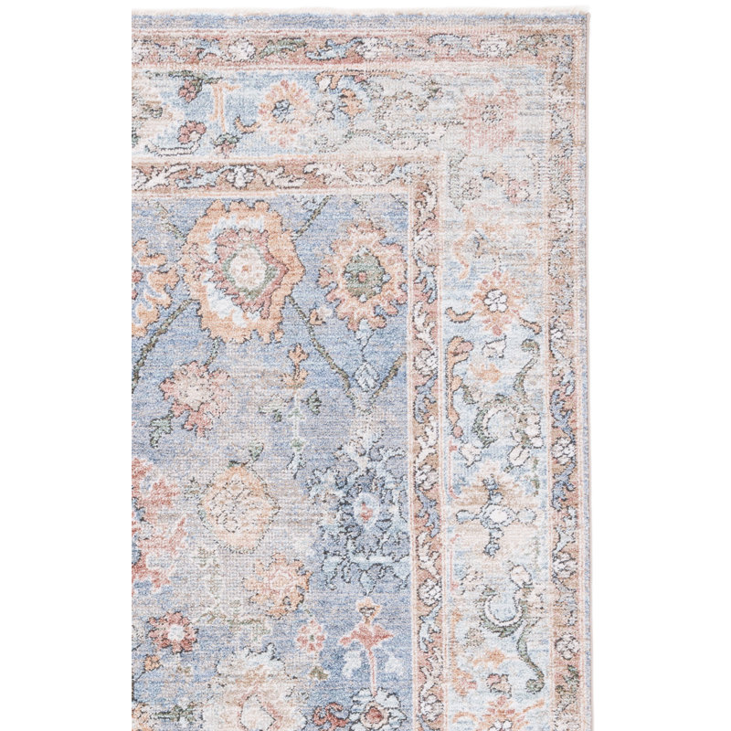 Tapis oriental performance Jacomine, Carré 5 pi 3 po x 5 pi 3 po