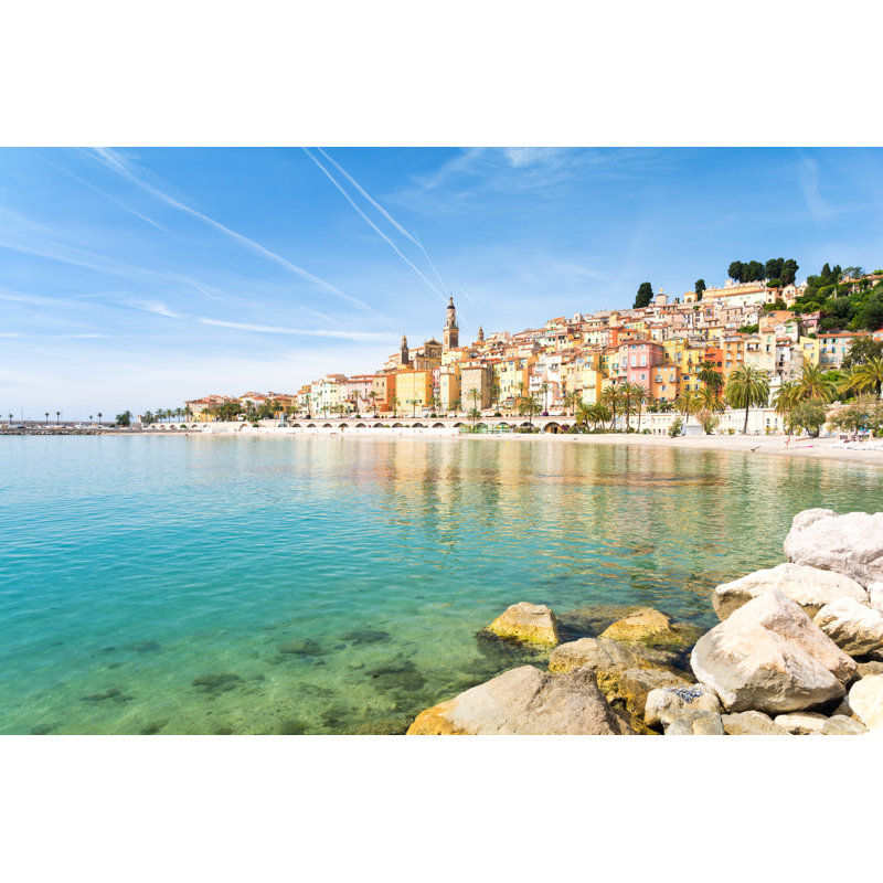 Colourful Town - Wrapped Canvas Print, 51cm H x 76cm W