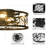 Jakwan 18.11'' Farmhouse Caged Ceiling Fan with Light Kit and Remote-2136641333